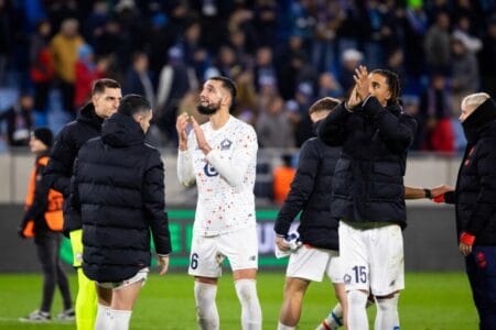 Bratislava – LOSC – Nabil Bentaleb : « On est tombé dans la facilité » Bratislava LOSC Nabil Bentaleb