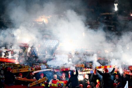 RC Lens supporters