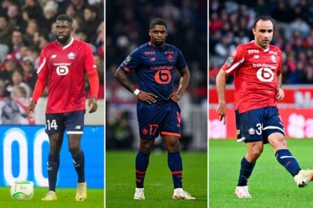 Samuel Umtiti Ivan Cavaleiro Ismaily LOSC