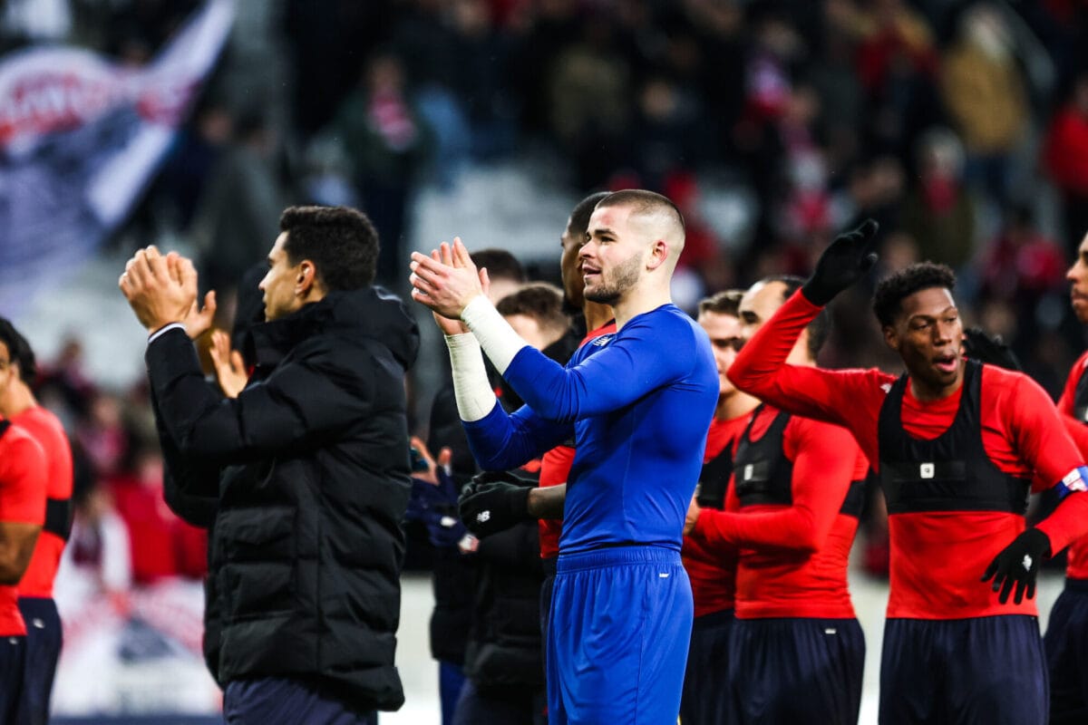 LOSC : « On a voulu respecter l’adversaire » clame Lucas Chevalier LOSC Lucas Chevalier