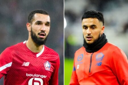 Nabil Bentaleb Adam Ounas LOSC
