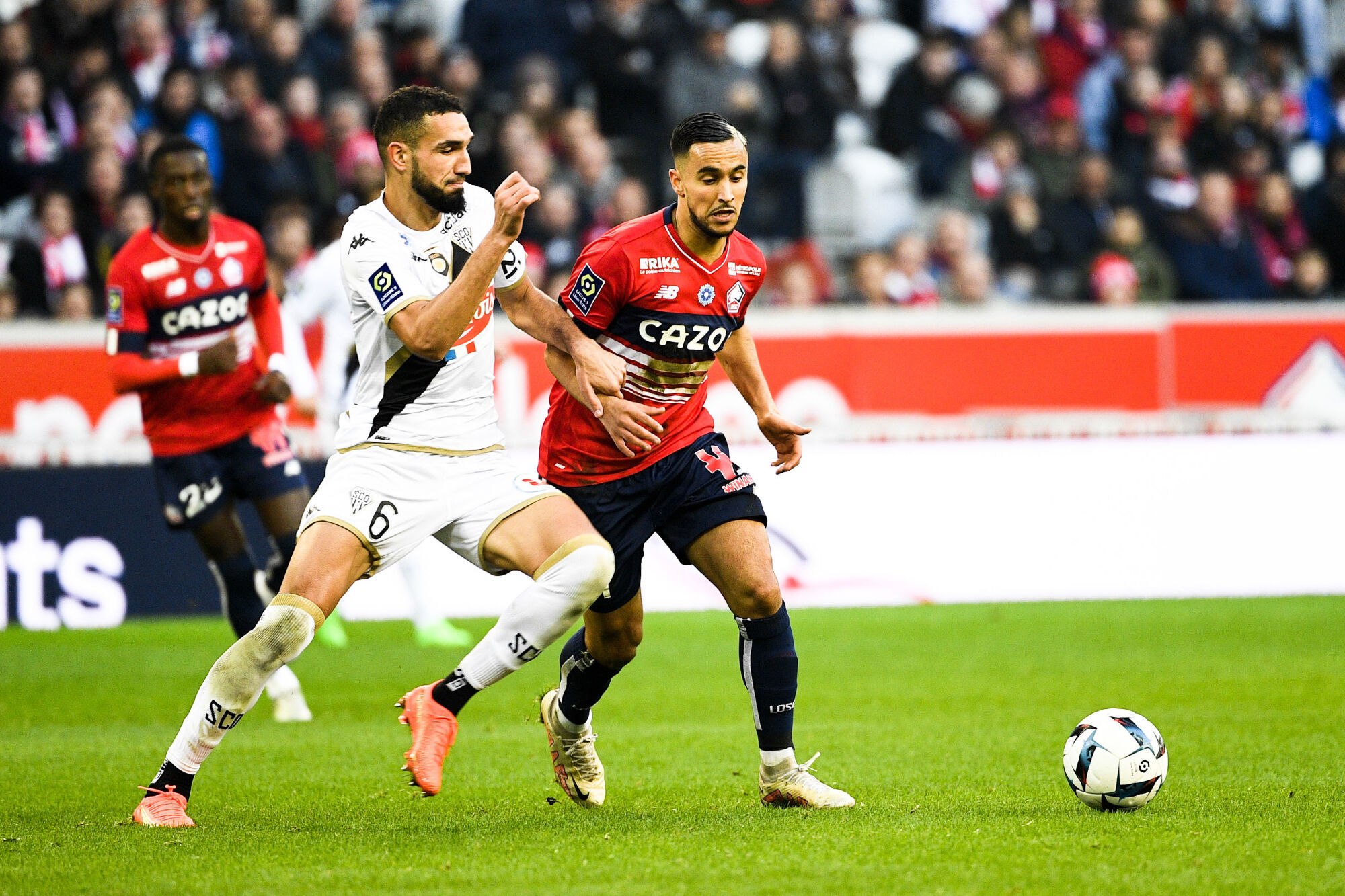 LOSC Adam Ounas Nabil Bentaleb