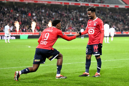 LOSC Angel Gomes Jonathan David