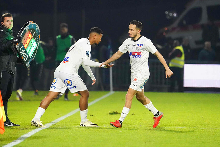 Mounir Chouiar Antoine Leautey Amiens SC