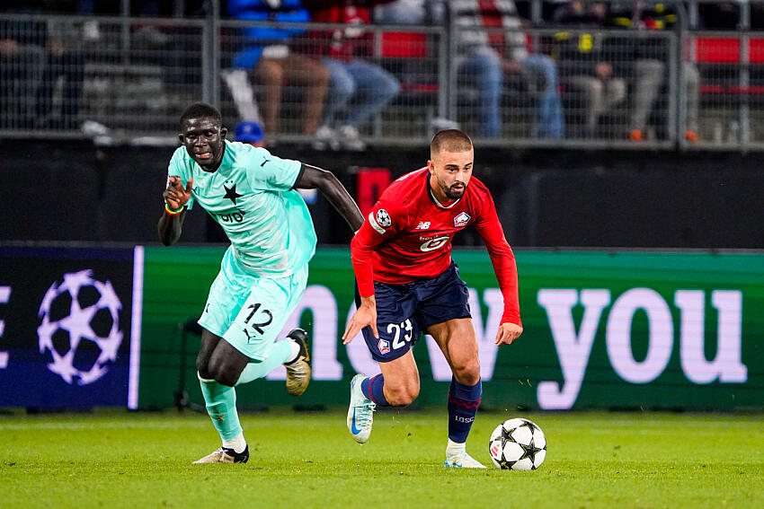 Slavia Prague - LOSC El Hadji Malick Diouf