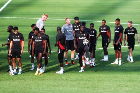 RC Lens entraînement