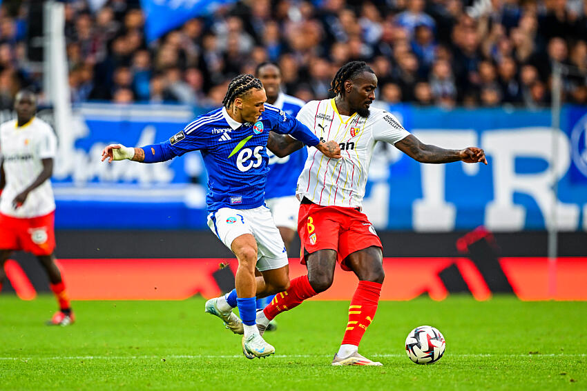 M'Bala Nzola Strasbourg RC Lens