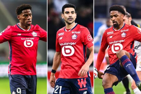 LOSC Jonathan David Benjamin André Alexsandro décembre