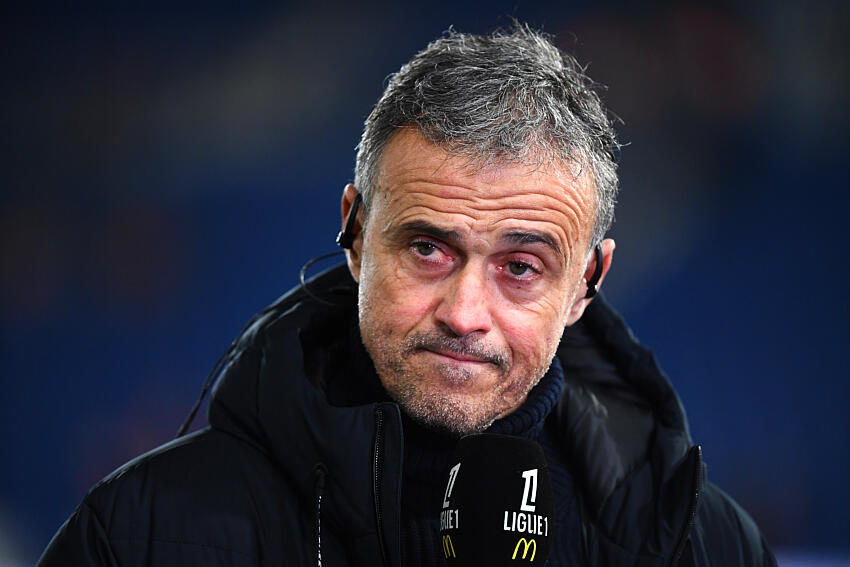 Luis Enrique RC Lens PSG