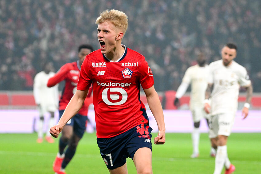 Hakon Haraldsson LOSC Nice