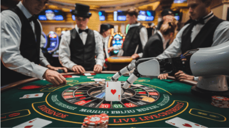 L’intelligence artificielle peut-elle remplacer les croupiers live casinos ?