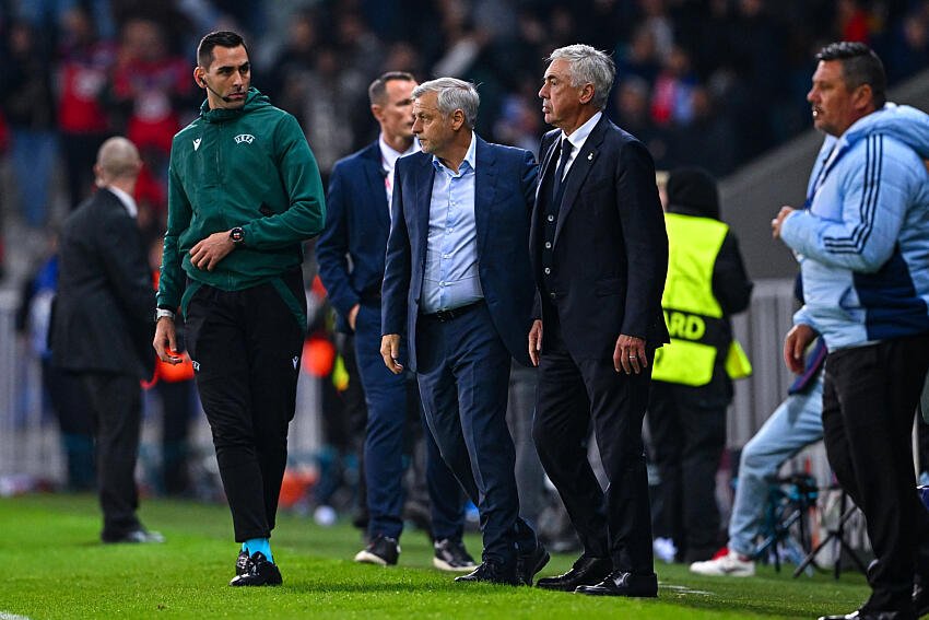 Carlo Ancelotti Bruno Genesio LOSC