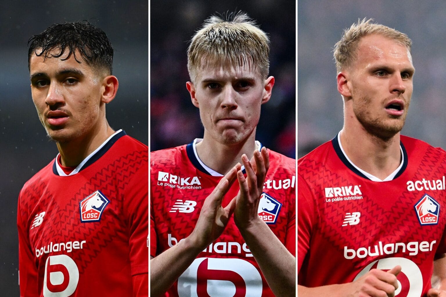 LOSC : qui est le joueur du mois de janvier 2025 ? Osame Sahraoui Hakon Haraldsson Mitchel Bakker LOSC
