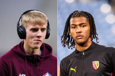 Hakon Haraldsson Kyllian Antonio LOSC RC Lens