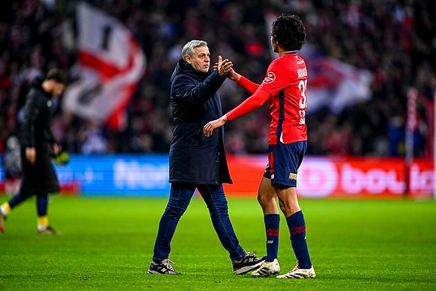 LOSC Ayyoub Bouaddi Bruno Genesio