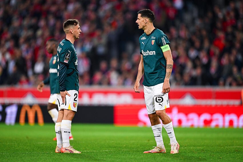 Florian Sotoca et Ruben Aguilar RC Lens
