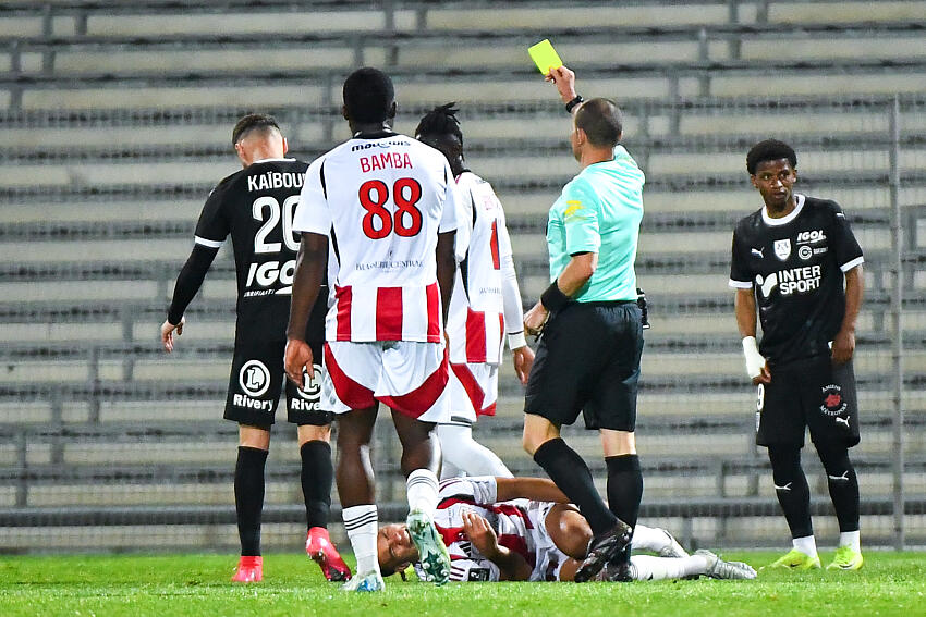 Kylian Kaïboue Ajaccio - Amiens SC