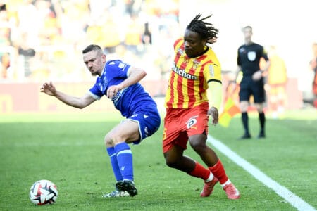 RC Lens Auxerre Gaëtan Perrin