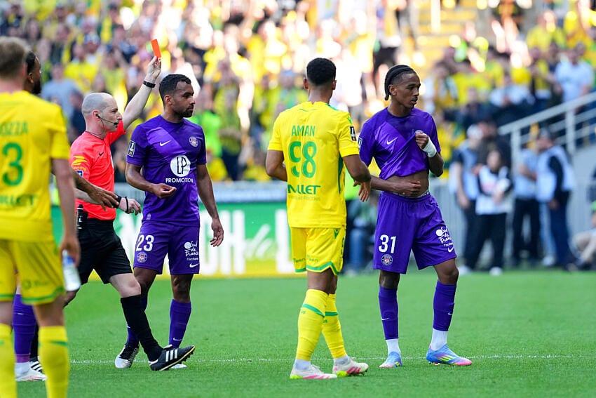 Ligue 1 carton rouge