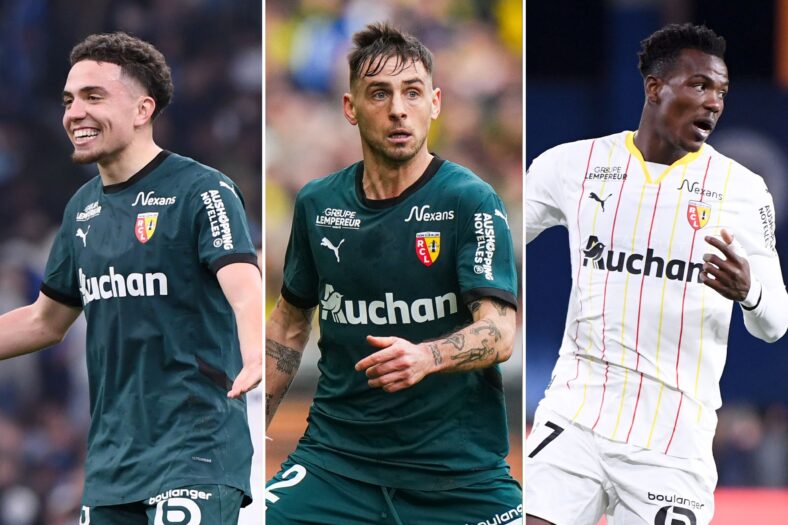 Neil El Aynaoui Ruben Aguilar Juma Bah RC Lens
