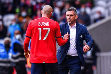 Jocelyn Gourvennec Burak Yilmaz LOSC