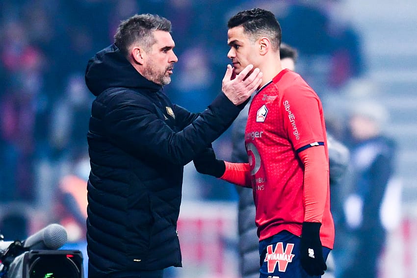 Hatem Ben Arfa Jocelyn Gourvennec LOSC