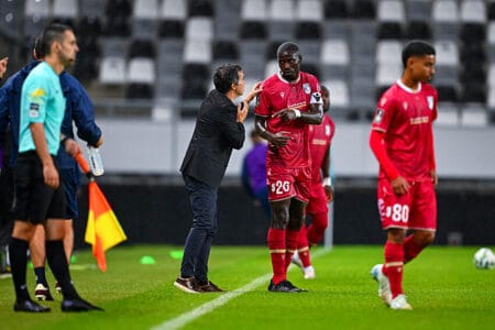 Opa Sanganté Luis Castro USL Dunkerque Ligue 2