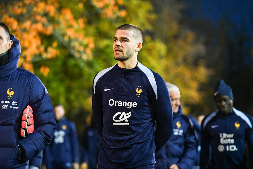 Lucas Chevalier équipe de France LOSC