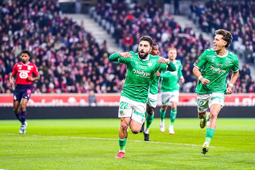 Lucas Stassin Zuriko Davitashvili LOSC RC Lens Ligue 1
