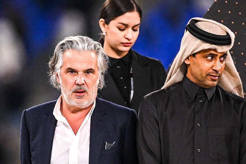 Vincent Labrune LFP Nasser Al-Khelaïfi beIN Sports Ligue 1