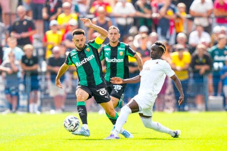 Adrien Thomasson RC Lens Cheikh Sabaly FC Metz