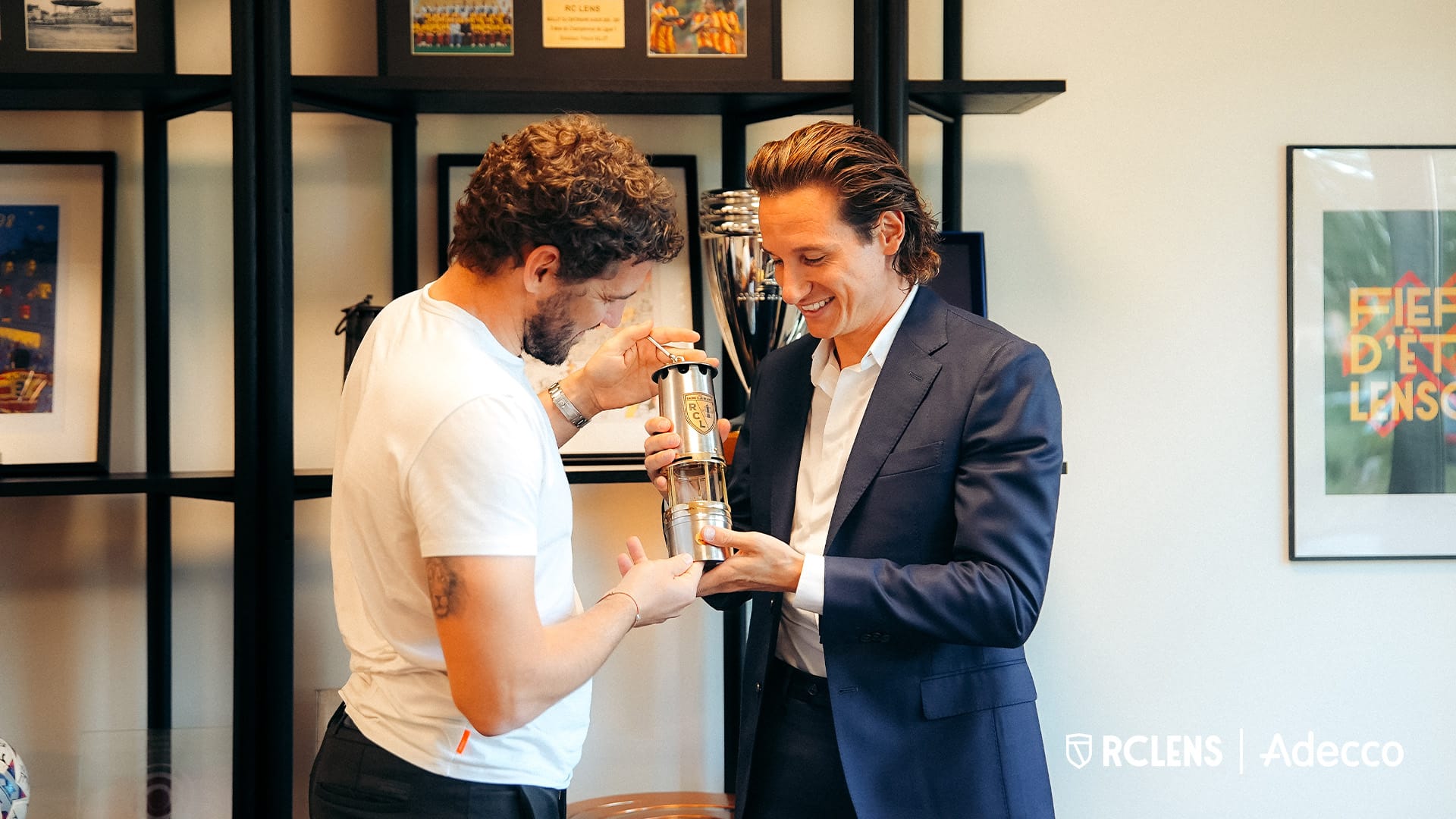 RC Lens Florian Thauvin Jean-Louis Leca