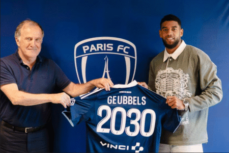 Willem Geubbels Paris FC RC Lens