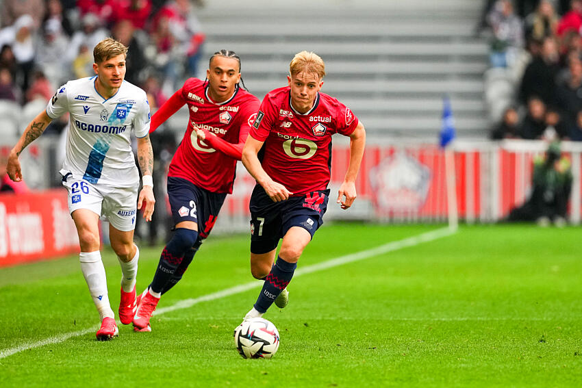 LOSC : changement de numéro pour Hakon Haraldsson, Matias Fernandes-Pardo et Ethan Mbappé Hakon Haraldsson Ethan Mbappé LOSC
