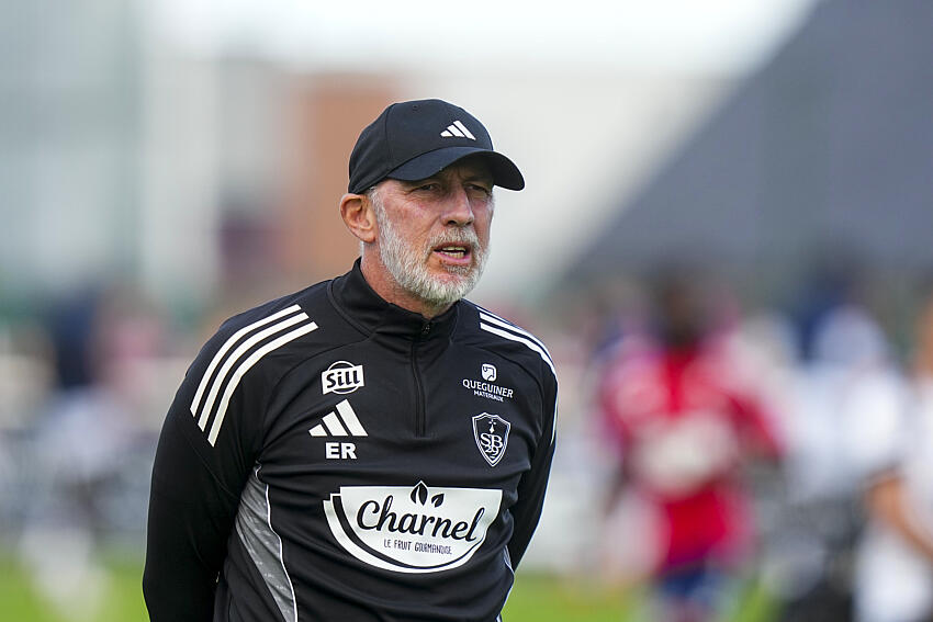 Stade Brestois : avec un groupe complet, Eric Roy a « hâte d’en découdre » avec le LOSC d’Olivier Giroud Eric Roy Stade Brestois LOSC