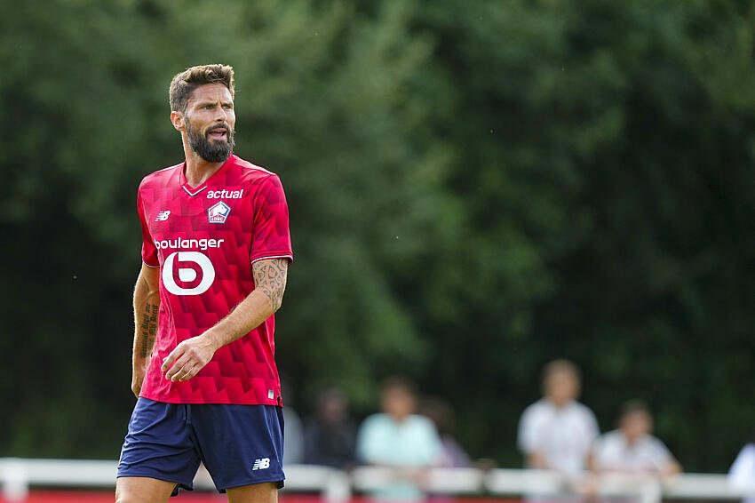 LOSC : Bruno Genesio salue « l’humilité exemplaire » d’Olivier Giroud Olivier Giroud LOSC