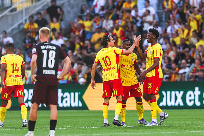 Florian Thauvin Morgan Guilavogui RC Lens