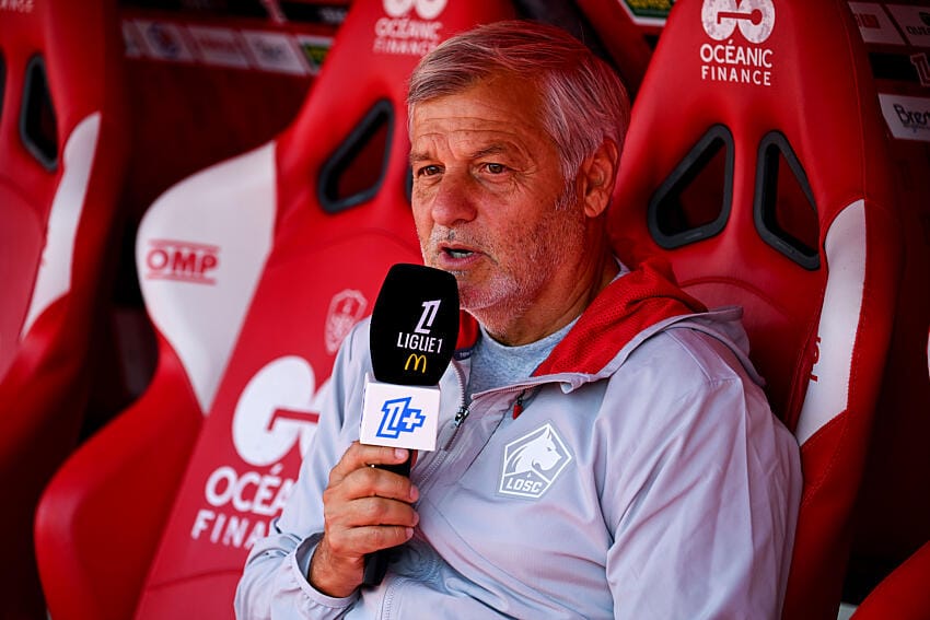 « Il y a eu des bonnes choses », Bruno Genesio relativise après le match nul du LOSC Bruno Genesio LOSC