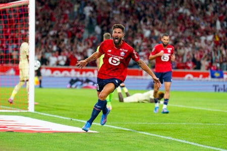 LOSC AS Monaco Olivier Giroud