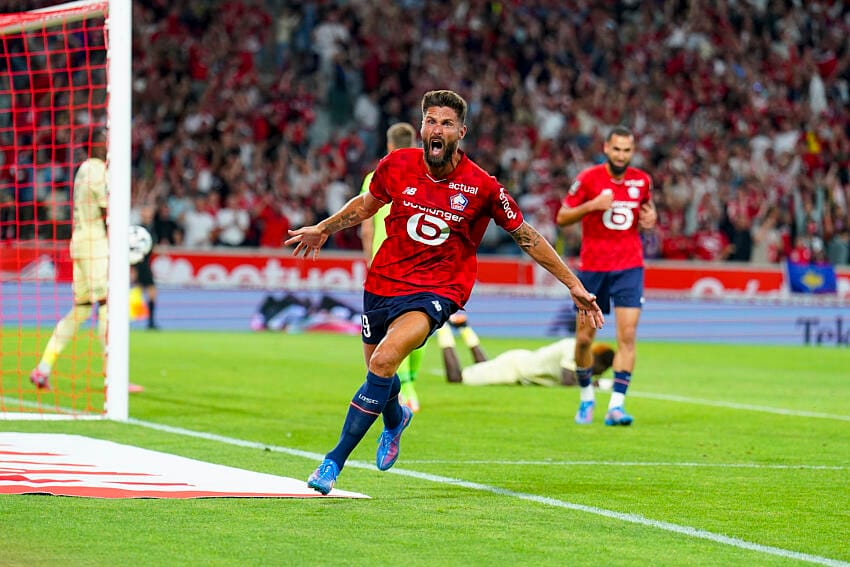 LOSC AS Monaco Olivier Giroud