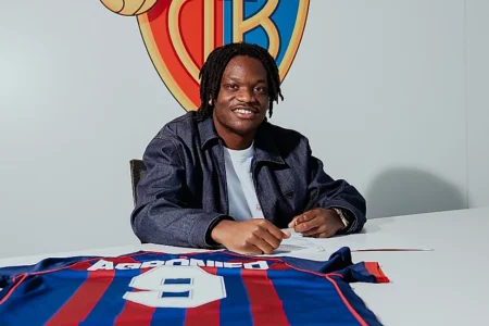 Jeremy Agbonifo FC Bâle RC Lens