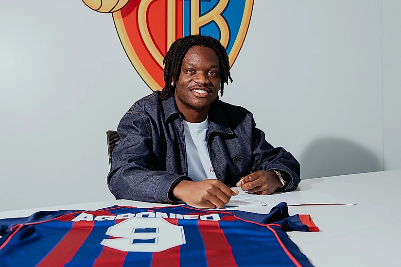 Jérémy Agbonifo (RC Lens) a frôlé le pire avec le FC Bâle Jeremy Agbonifo FC Bâle RC Lens