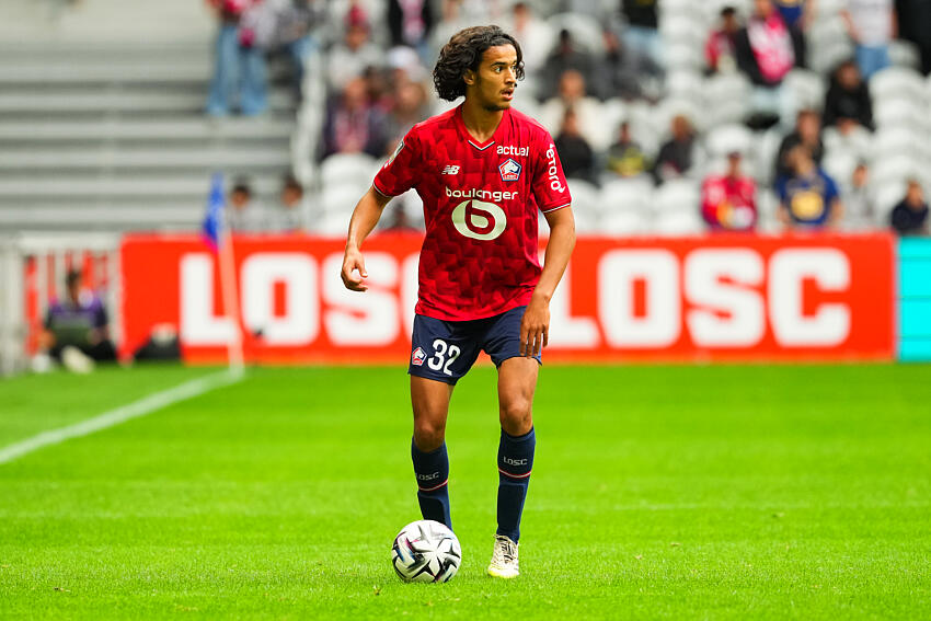 LOSC mercato : Ayyoub Bouaddi sur le départ ? Ayyoub Bouaddi LOSC
