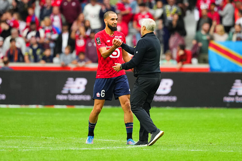 LOSC Bruno Genesio Nabil Bentaleb