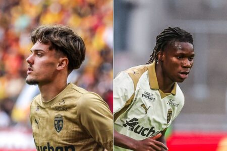 Anthony Bermont Fodé Sylla RC Lens