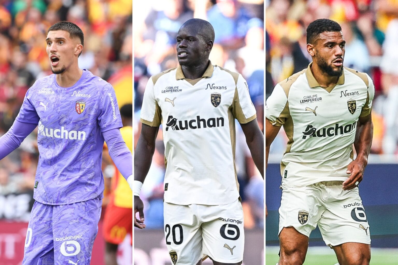 RC Lens : qui est le joueur du mois d’août 2025 ? Robin Risser Malang Sarr Matthieu Udol RC Lens