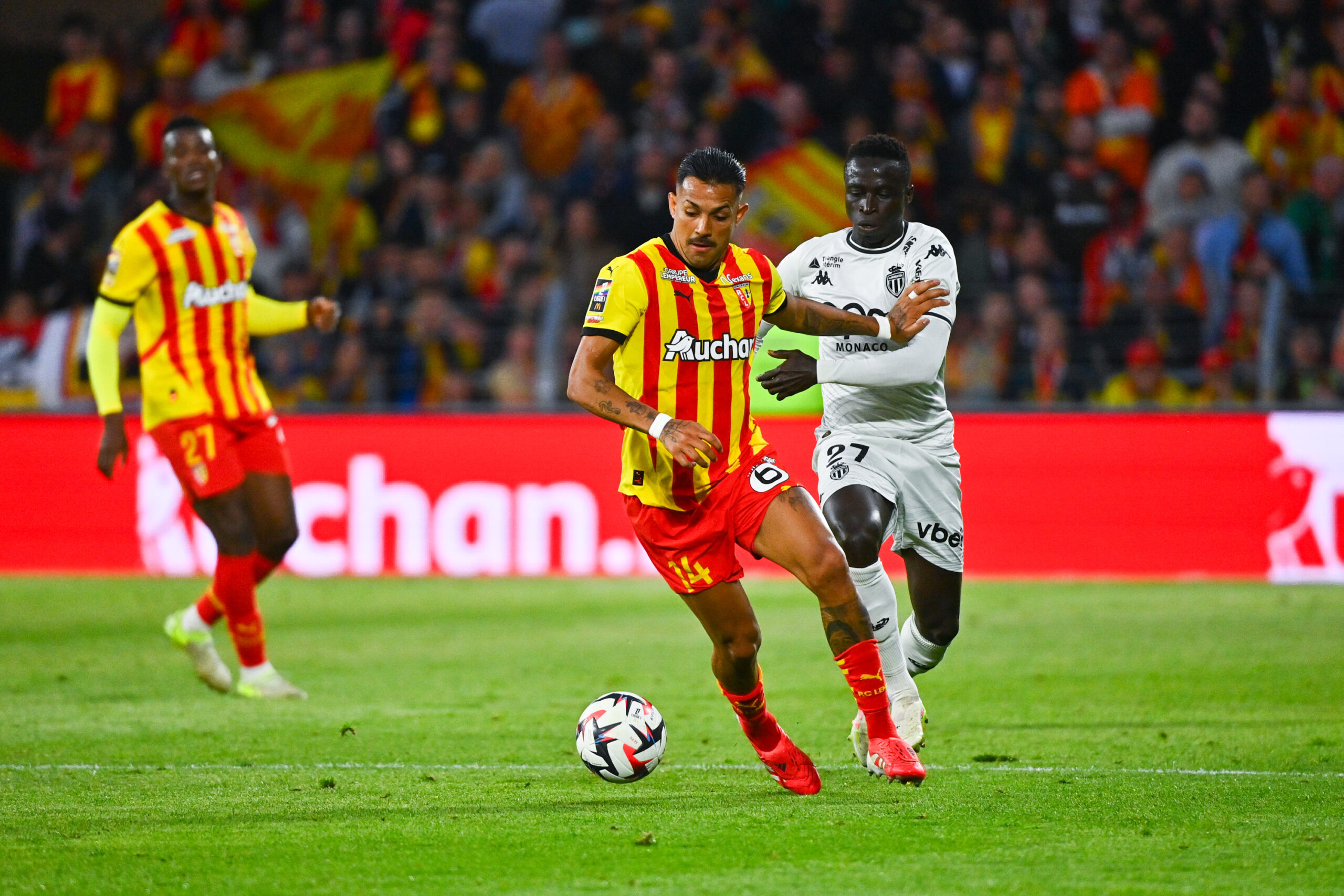 RC Lens mercato : un joueur de l’AS Monaco dans le viseur ? Krépin Diatta RC Lens