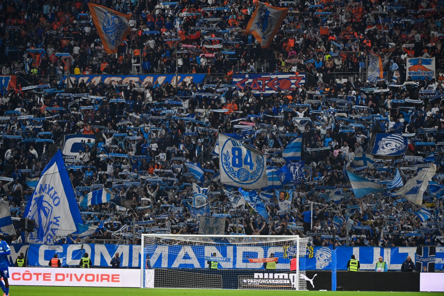 Ligue 1 : les affluences de la 12e journée, l’OM et l’OL loin devant OM public