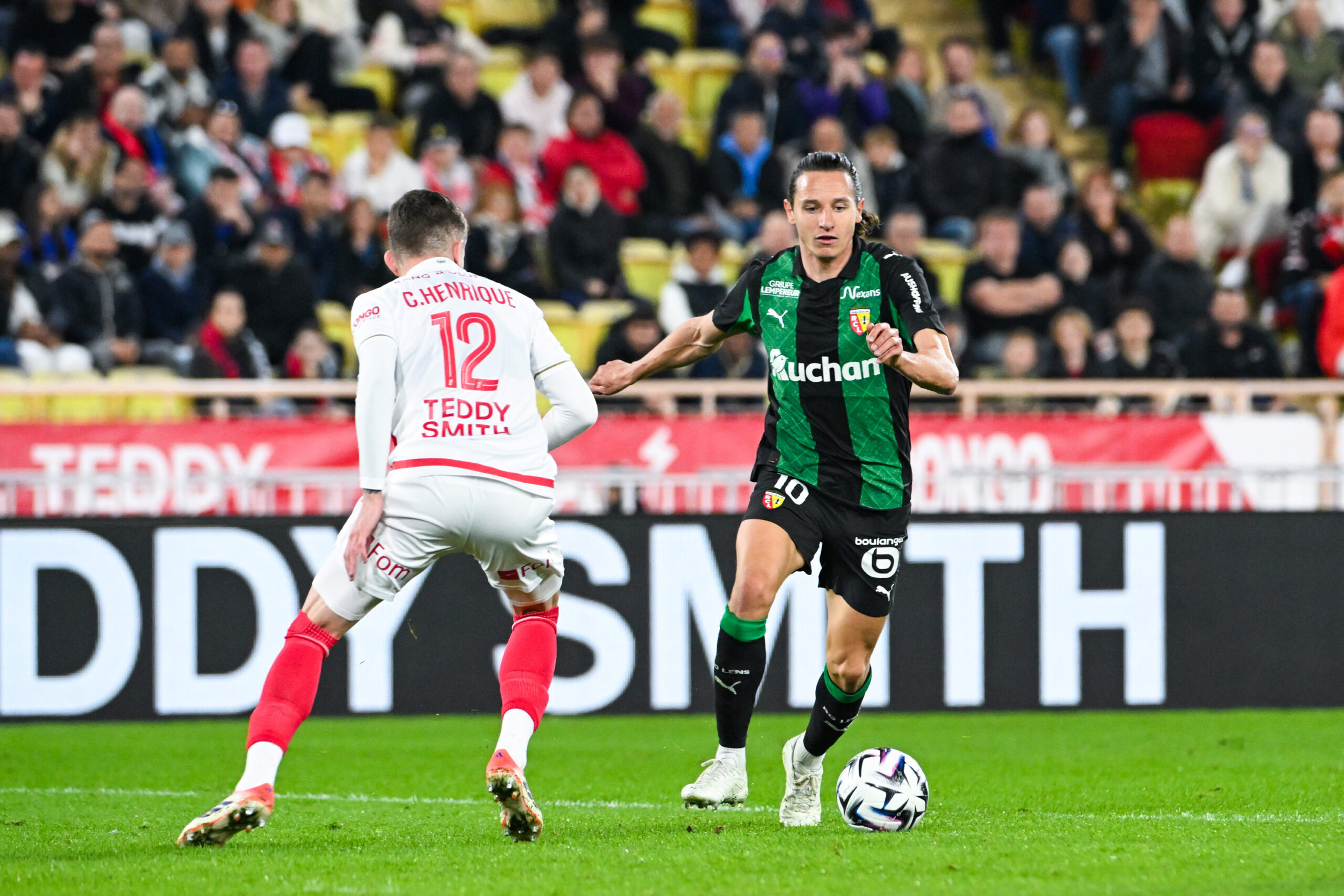 Les notes de AS Monaco – RC Lens : un Thauvin de classe internationale, Édouard et Saïd à plein régime Florian Thauvin RC Lens