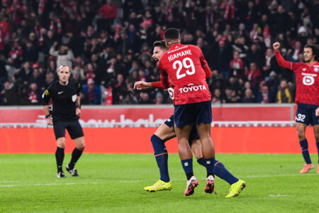 Olivier Giroud Hamza Igamane LOSC